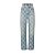 - Louis Vuitton Calça Damier Skate Denim Azul - Imagem 1