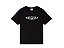 Casablanca Camiseta Warped Logo Preta - Imagem 1