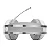 Headset Gamer Redragon Minos Lunar White, 7.1 Virtual, Driver 50mm, USB - H210W - Imagem 3