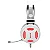 Headset Gamer Redragon Minos Lunar White, 7.1 Virtual, Driver 50mm, USB - H210W - Imagem 2