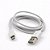 Cabo USB-Micro USB CB-M20WH Branco C3Plus - Imagem 2