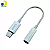 Cabo Adaptador De Áudio Lightning IOS Para P2 Kaidi, KD-160 - Imagem 1