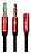 Adaptador P3 Femea para 2 P2 Macho IT-Blue Max-0302F - Imagem 2