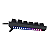 Teclado Mecânico Gamer T-Dagger Bermuda RGB, Switch Blue, Anti-Ghosting, ABNT, Preto - T-TGK312-BL RGB - Imagem 5
