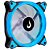 Cooler FAN Rise Mode Galaxy G1, 120mm, Leds Variadas - Imagem 1