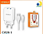Carregador De Celular A'Gold V8 Com 2 USB - Imagem 1