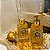 Conjunto de Difusor de Aromas e Sabonete Líquido Dourado Luminoso - Imagem 1