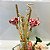 Luxuoso Conjunto de Varetas Decorativas em Rosas Peroladas e detalhes em Dourado - Imagem 1
