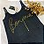 T-Shirt Regata Cinza Bonjour Dourado - Imagem 1