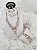 Conjunto Glamour Dourado e Crystal - Imagem 1