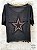 T-Shirt Cinza Estrela Colorida - Imagem 4