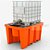 Pallet de Contenção para IBC c/ Encaixe p/ Balde – 1100 Litros - Imagem 4