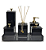 KIT 7 Peças com Lixeira - Preto com Dourado - Imagem 6