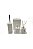 Kik Lavabo Completo Branco Liso - Imagem 3