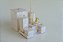 Kit 8 Peças - Branco Pérola com Dourado - Imagem 2