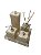 Kit Classic Bege Perola com Prata - Imagem 1