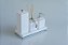 Kit Slim PG - 4 Peças - Branco Liso com prata - Imagem 1