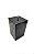 Lixeira Em Acrílico Para Lavabo - Preto Liso - Imagem 1