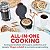 Waffle Maker Dash Multimaker Mini System 3 Em 1 Com 5 Pratos Vermelho - Imagem 5