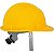 Capacete Amarelo Jugular Textil com catraca Vonder Plus CA:14712 - Imagem 4