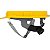 Capacete Amarelo Jugular Textil com catraca Vonder Plus CA:14712 - Imagem 5