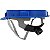 Capacete Azul Jugular Textil com catraca Vonder Plus CA:14712 - Imagem 6