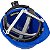 Capacete Azul Jugular Textil com catraca Vonder Plus CA:14712 - Imagem 2