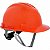 Capacete Laranja Jugular Textil Com catraca Vonder Plus CA:14712 - Imagem 1