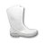 Bota de Borracha Branca sem forro cano médio 27cm VulcaFlex CA: 42291 - Imagem 1