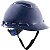 Capacete Azul escuro com aba frontal, ajuste fácil H-700 3M C.A. 29638 - Imagem 2