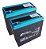 Kit 2 Baterias Electro Bike Eb 008 12v 28ah 6-dzm-28 - Imagem 1