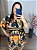 Vestido Duna estampado com regulagem na cintura. - Imagem 5