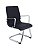 Cadeira Diretor Inspired Eames fixa Office Couro Sintético - Imagem 1