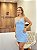 Vestido Curto New Romance - Viscose  VS-24215 - P - Azul Caribe - Imagem 2