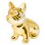 Enfeite de Porcelana Bulldog - Imagem 1