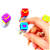 BORRACHA CUBO DECORADA JOY - Imagem 5