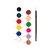GUACHE MINI C/12 CORES REI LEAO - BLISTER 3ML POR POTE - Imagem 2
