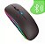MOUSE SEM FIO RECARREGAVEL RGB 4 BOTOES 1600DPI SLIM PRO A6 R8 - Imagem 2