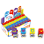 KIT 4 BORRACHAS CUBO DECORADA JOY LEOELEO - Imagem 1