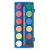 Aquarela Mega Acquacolor Metálica Kit 12 Cores para Escola e Arte - Imagem 3