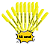 MARCA TEXTO AMARELO Kits Caixa com 3/6/9/12 UND Amarelo fluorescente Jocar Office - Imagem 9