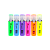 Kit Marca Texto Neon Color Jocar Office Cores Intensas - Imagem 7