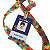 Kit Crachá de Identificação para Autista+Cordão e porta crachá – Segurança e Inclusão Sempre! - Imagem 2