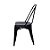 Cadeira Tolix Iron Design Preta - Cadeira Fixa - Imagem 2