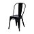 Cadeira Tolix Iron Design Preta - Cadeira Fixa - Imagem 1