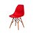 Cadeira Eiffel Eames Roxa Base Madeira - CADEIRA DKR - Imagem 1