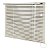 Kit - Cortina - Persiana Horizontal Bege - Imagem 1