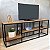 Aparador Rack Para Sala Tv Mdf Freijo - Imagem 1