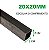 Tubo Metalon Aço Carbono 20x20mm Chapa 18 (1.20mm) Fracionado Sob Medida - Imagem 1