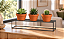 Suporte Para Plantas Aramado Preto - Imagem 1